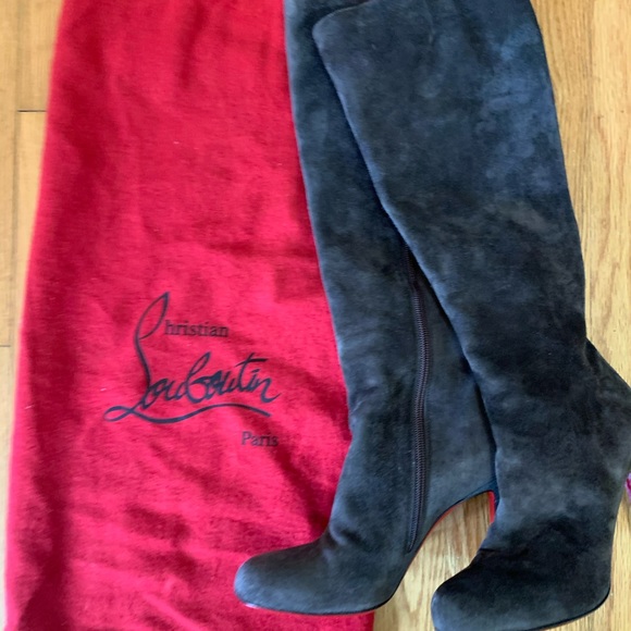 Christian Louboutin Shoes - Christian Louboutin Suede boots 36/6 authentic